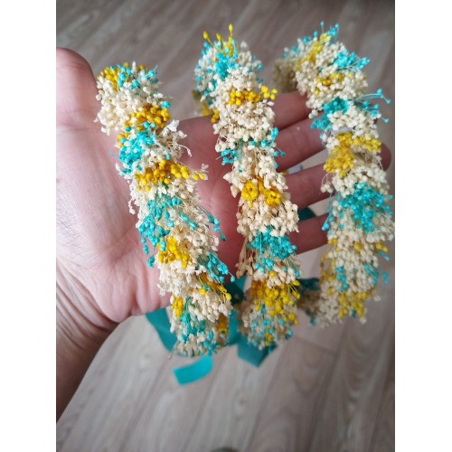 Coronite din flori uscate
